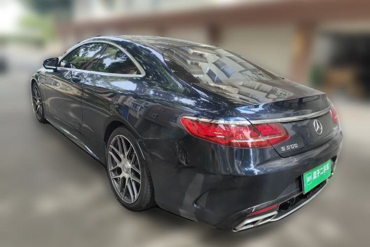 Used Mercedes-Benz S-Class 2017 S 400 4MATIC Coupe Rear Left 45 Deg
