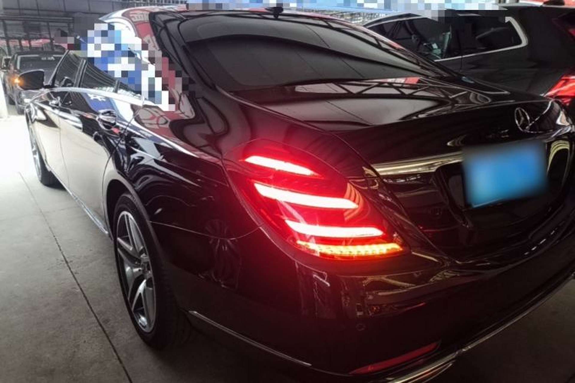 Used Mercedes-Benz S-Class 2017 S 320 L Business Model Rear Left 45 Deg