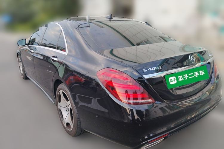 Used Mercedes-Benz S-Class 2017 S 400 L 4MATIC Rear Left 45 Deg