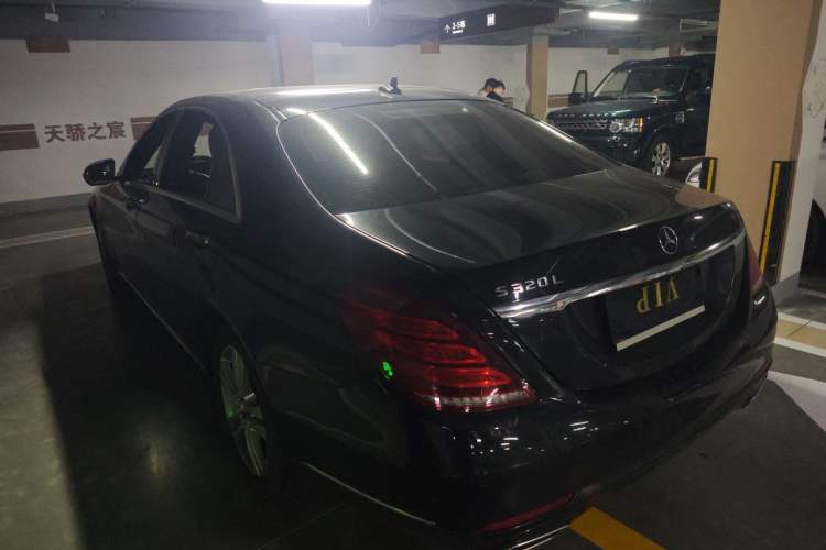 Used Mercedes-Benz S-Class 2017 S 320 L Luxury Model Rear Left 45 Deg