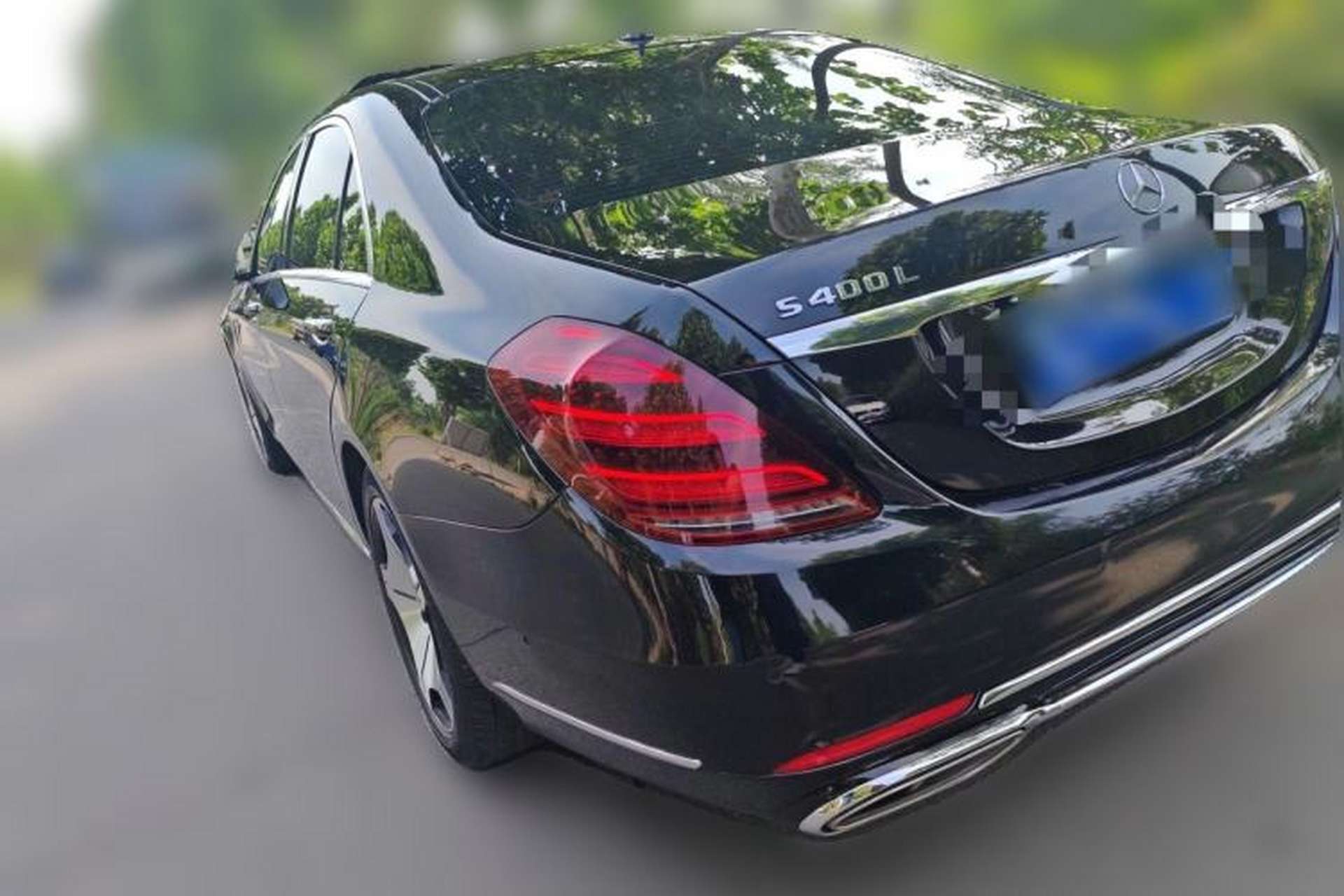 Used Mercedes-Benz S-Class 2017 S 320 L Business Upgrade Edition Rear Left 45 Deg