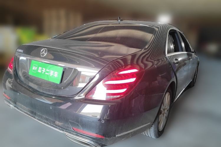 Used Mercedes-Benz S-Class 2017 S 320 L Business Model Rear Right 45 Deg
