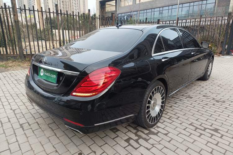 Used Mercedes-Benz S-Class 2017 S 320 L Luxury Model Rear Right 45 Deg