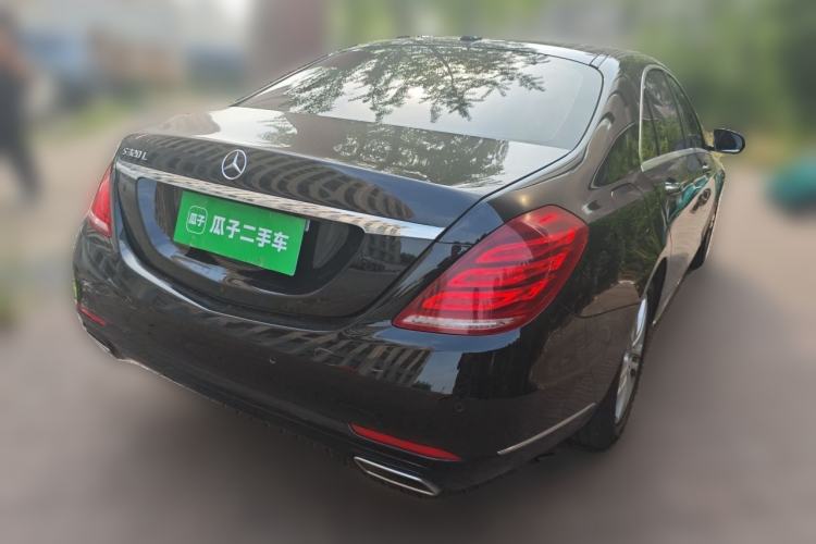 Used Mercedes-Benz S-Class 2017 S 320 L Luxury Model Rear Right 45 Deg
