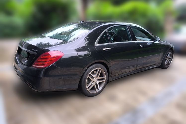Used Mercedes-Benz S-Class 2017 S 400 L 4MATIC Rear Right 45 Deg