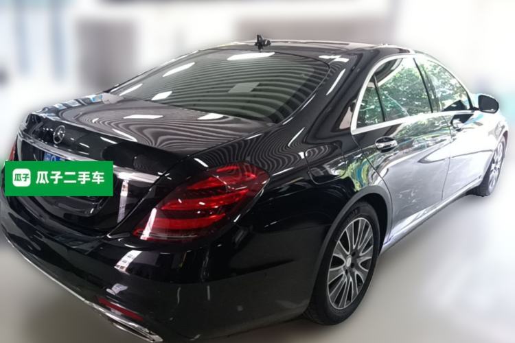 Used Mercedes-Benz S-Class 2017 S 320 L Business Model Rear Right 45 Deg