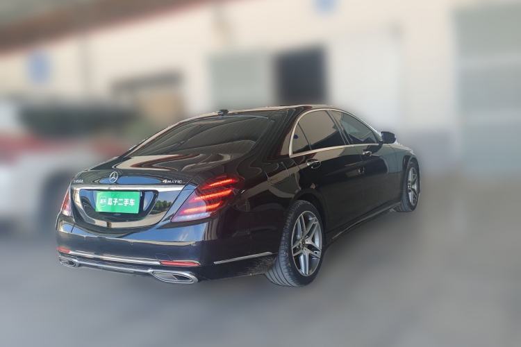 Used Mercedes-Benz S-Class 2017 S 400 L 4MATIC Rear Right 45 Deg