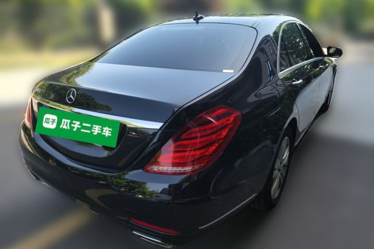 Used Mercedes-Benz S-Class 2017 S 320 L Luxury Model Rear Right 45 Deg