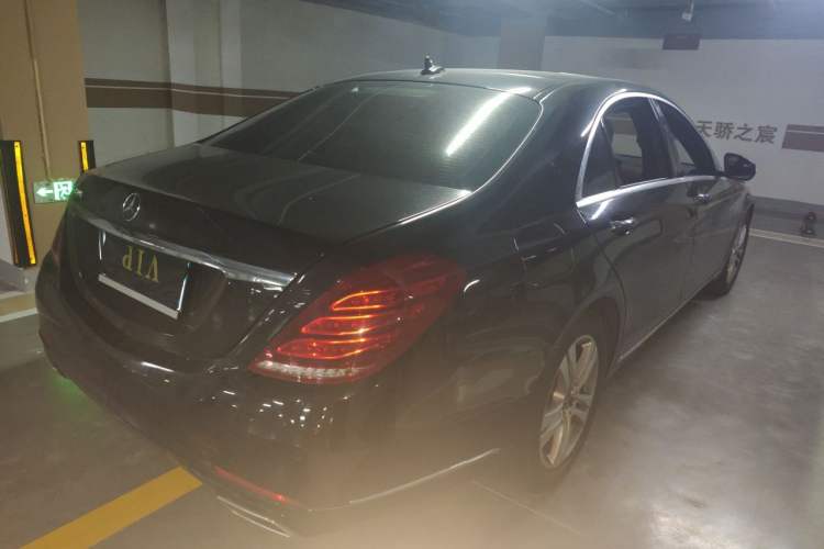 Used Mercedes-Benz S-Class 2017 S 320 L Luxury Model Rear Right 45 Deg