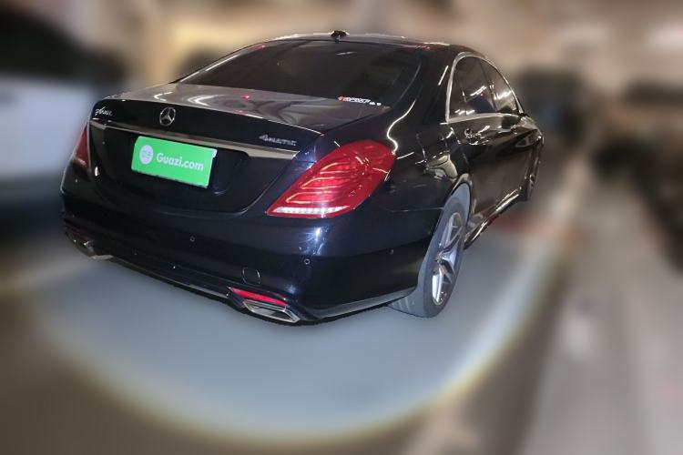Used Mercedes-Benz S-Class 2017 S 400 L 4MATIC Rear Right 45 Deg