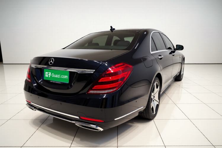 Used Mercedes-Benz S-Class 2017 S 320 L Business Upgrade Edition Rear Right 45 Deg