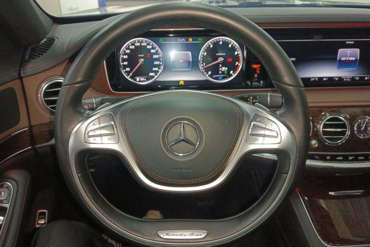 Used Mercedes-Benz S-Class 2017 S 320 L Business Model Steering Wheel