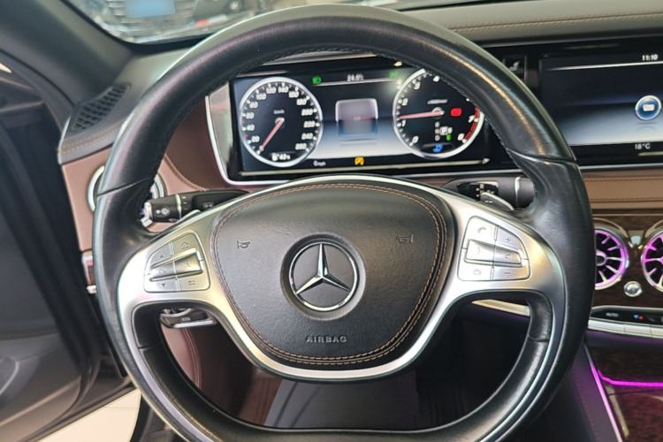 Used Mercedes-Benz S-Class 2017 S 320 L Business Model Steering Wheel