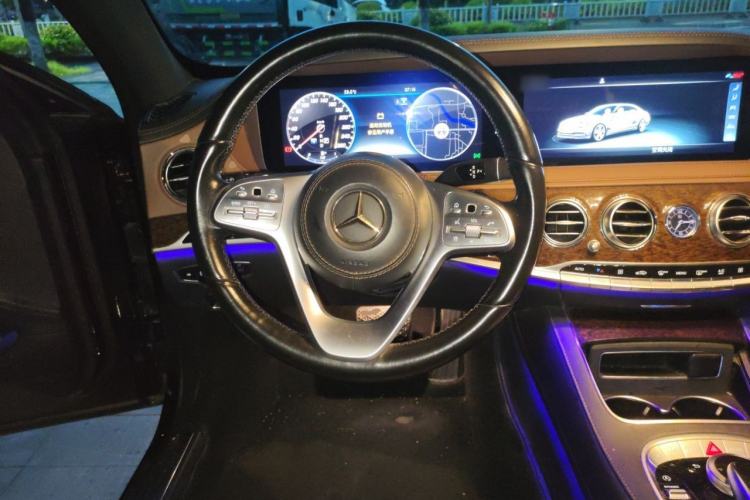 Used Mercedes-Benz S-Class 2017 S 320 L Business Model Steering Wheel