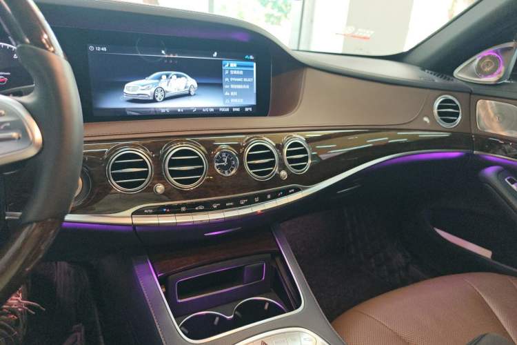 Used Mercedes-Benz S-Class 2017 S 320 L Business Model Audio And AC Panel
