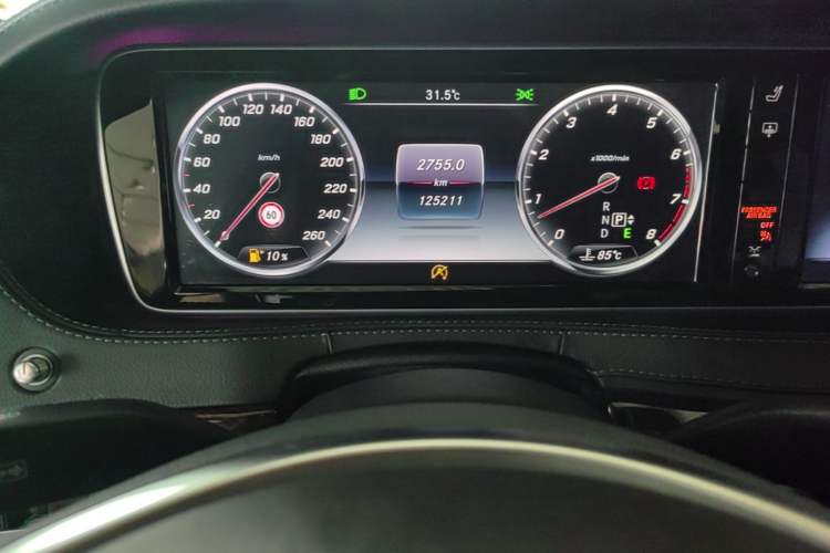 Used Mercedes-Benz S-Class 2017 S 320 L Business Model Instrument Cluster