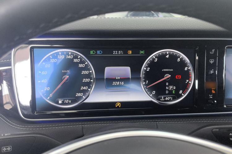 Used Mercedes-Benz S-Class 2017 S 500 4MATIC Coupe Instrument Cluster