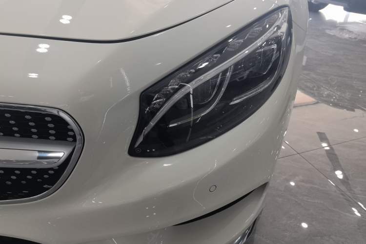 Used Mercedes-Benz S-Class 2017 S 500 4MATIC Coupe Left Front Headlight