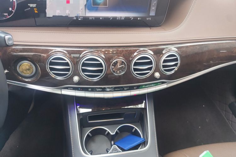 Used Mercedes-Benz S-Class 2018 S 350 L Audio And AC Panel