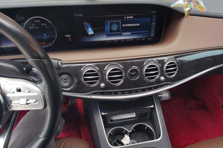 Used Mercedes-Benz S-Class 2018 S 450 L 4MATIC Audio And AC Panel
