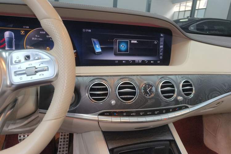 Used Mercedes-Benz S-Class 2018 S 450 L 4MATIC Audio And AC Panel