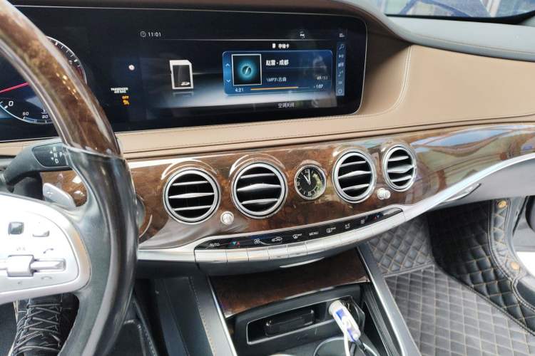 Used Mercedes-Benz S-Class 2018 S 350 L Audio And AC Panel