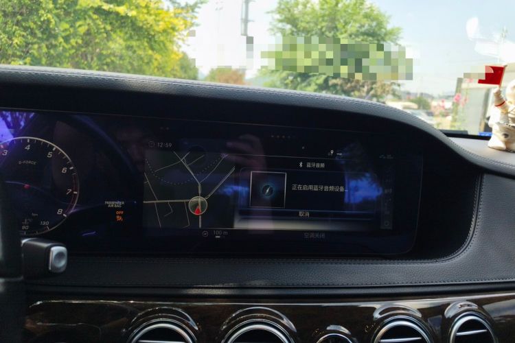 Used Mercedes-Benz S-Class 2018 S 320 L Audio And AC Panel