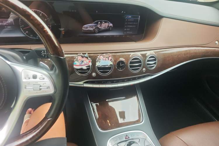 Used Mercedes-Benz S-Class 2018 S 350 L Audio And AC Panel