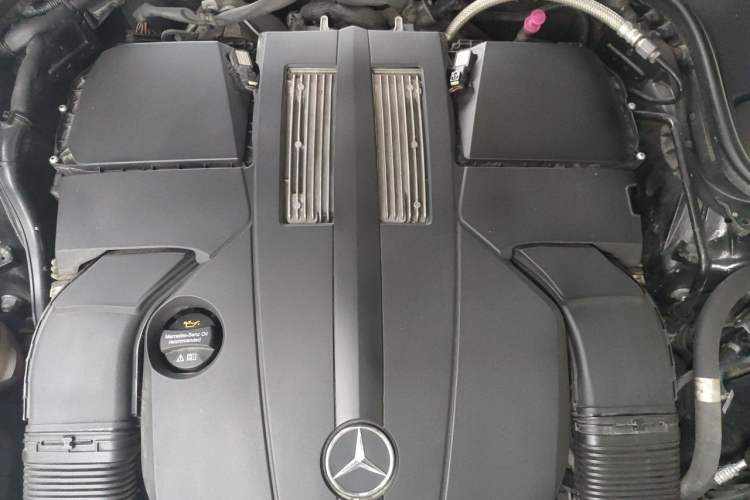 Used Mercedes-Benz S-Class 2018 S 450 L 4MATIC Engine Bay