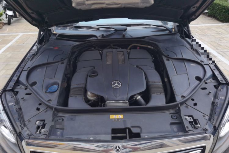 Used Mercedes-Benz S-Class 2018 S 450 L 4MATIC Engine Bay