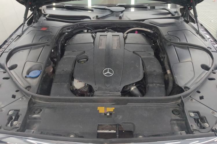 Used Mercedes-Benz S-Class 2018 S 450 L 4MATIC Engine Bay