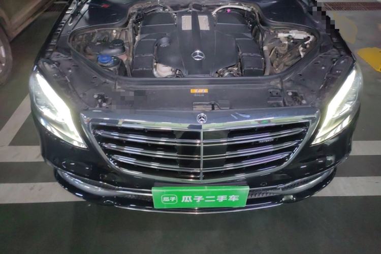Used Mercedes-Benz S-Class 2018 S 450 L 4MATIC Excellence Special Edition Engine Bay