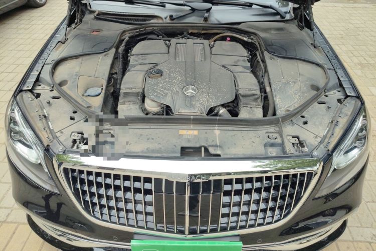 Used Mercedes-Benz S-Class 2018 S 450 L 4MATIC Engine Bay