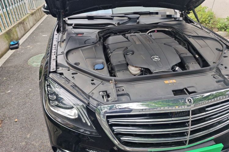 Used Mercedes-Benz S-Class 2018 S 450 L 4MATIC Engine Bay Right
