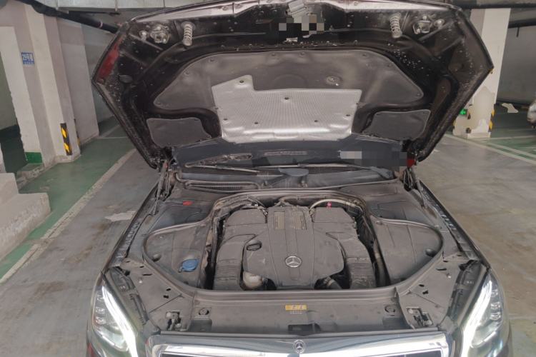 Used Mercedes-Benz S-Class 2018 S 450 L 4MATIC Engine Bay