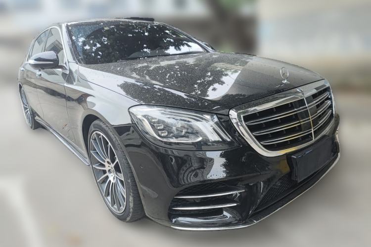 Used Mercedes-Benz S-Class 2018 S 450 L 4MATIC Front Right 45 Deg