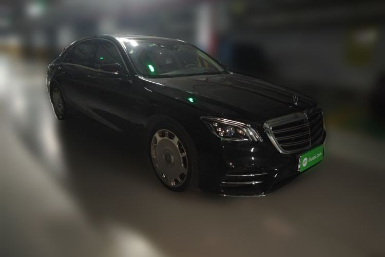 Used Mercedes-Benz S-Class 2018 S 500 L 4MATIC Front Right 45 Deg