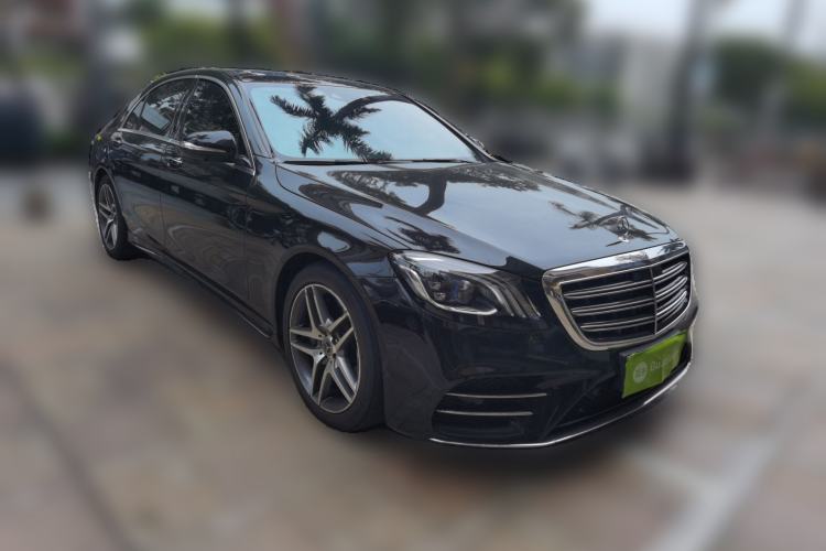 Used Mercedes-Benz S-Class 2018 S 450 L 4MATIC Front Right 45 Deg