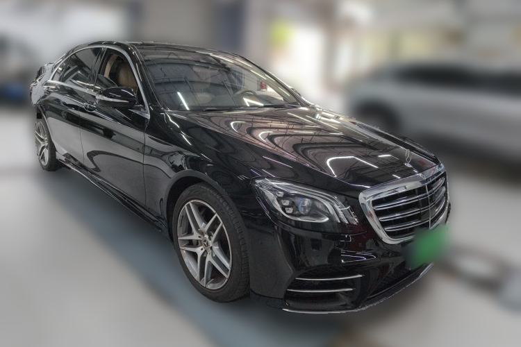 Used Mercedes-Benz S-Class 2018 S 450 L 4MATIC Front Right 45 Deg