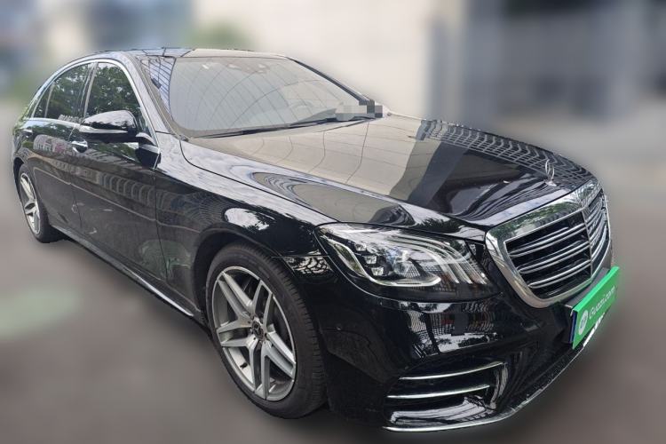 Used Mercedes-Benz S-Class 2018 S 450 L 4MATIC Front Right 45 Deg