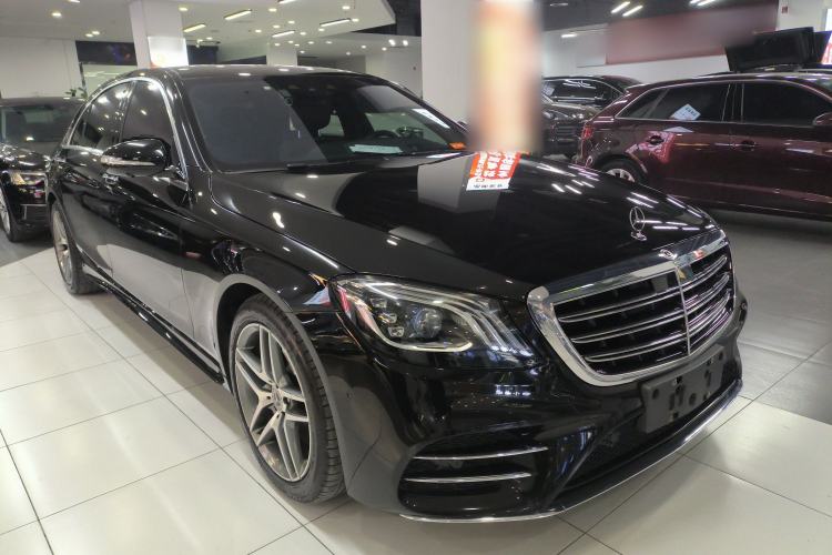 Used Mercedes-Benz S-Class 2018 S 450 L 4MATIC Front Right 45 Deg