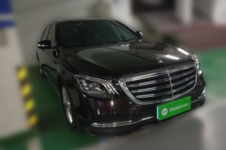 Used Mercedes-Benz S-Class 2018 S 350 L Front Right 45 Deg