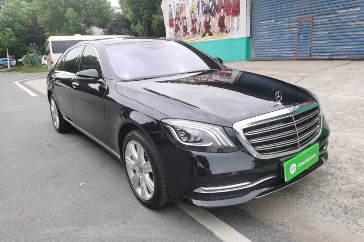Used Mercedes-Benz S-Class 2018 S 450 L Front Right 45 Deg