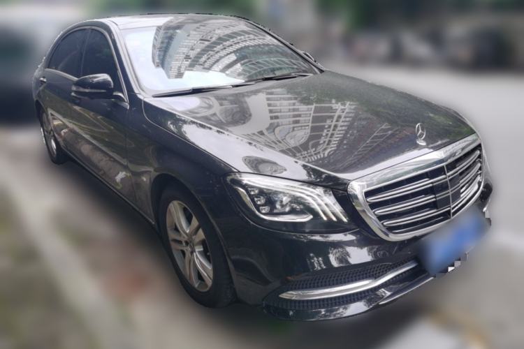 Used Mercedes-Benz S-Class 2018 S 350 L Front Right 45 Deg