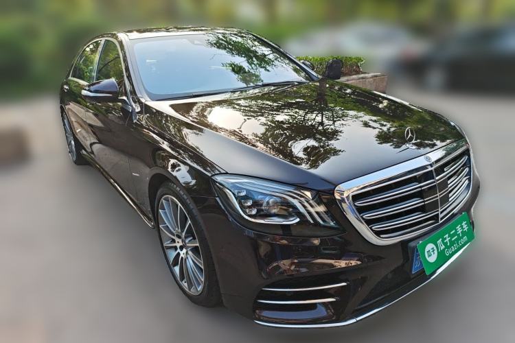 Used Mercedes-Benz S-Class 2018 S 450 L 4MATIC Excellence Special Edition Front Right 45 Deg