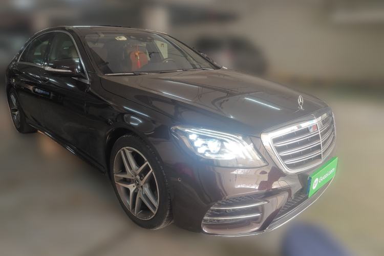 Used Mercedes-Benz S-Class 2018 S 450 L 4MATIC Front Right 45 Deg