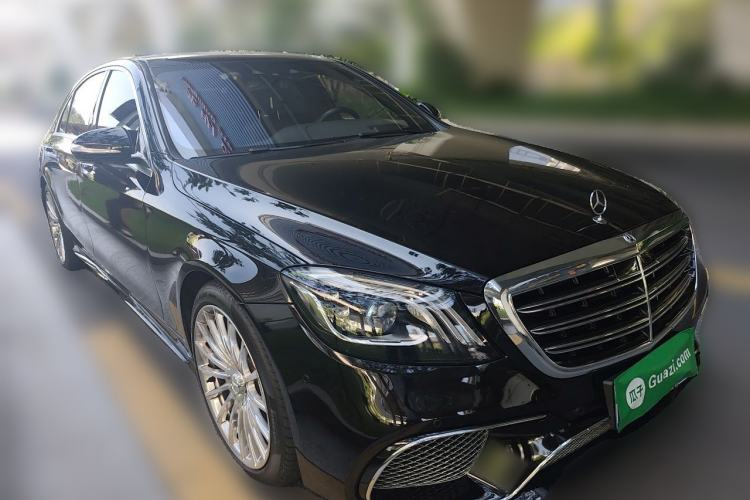 Used Mercedes-Benz S-Class 2018 S 450 L Front Right 45 Deg