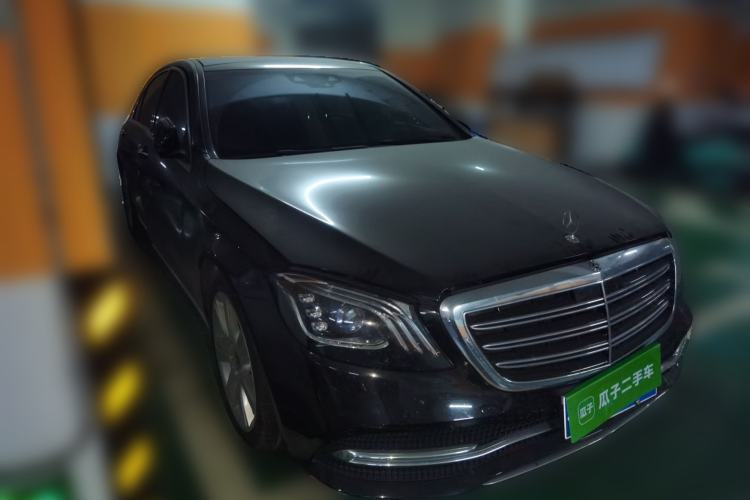 Used Mercedes-Benz S-Class 2018 S 450 L Front Right 45 Deg