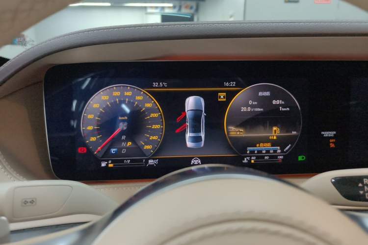Used Mercedes-Benz S-Class 2018 S 450 L 4MATIC Instrument Cluster