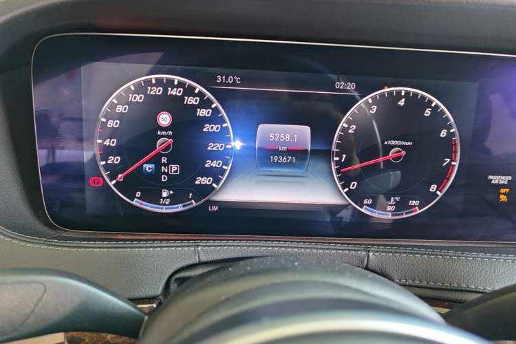 Used Mercedes-Benz S-Class 2018 S 320 L Instrument Cluster